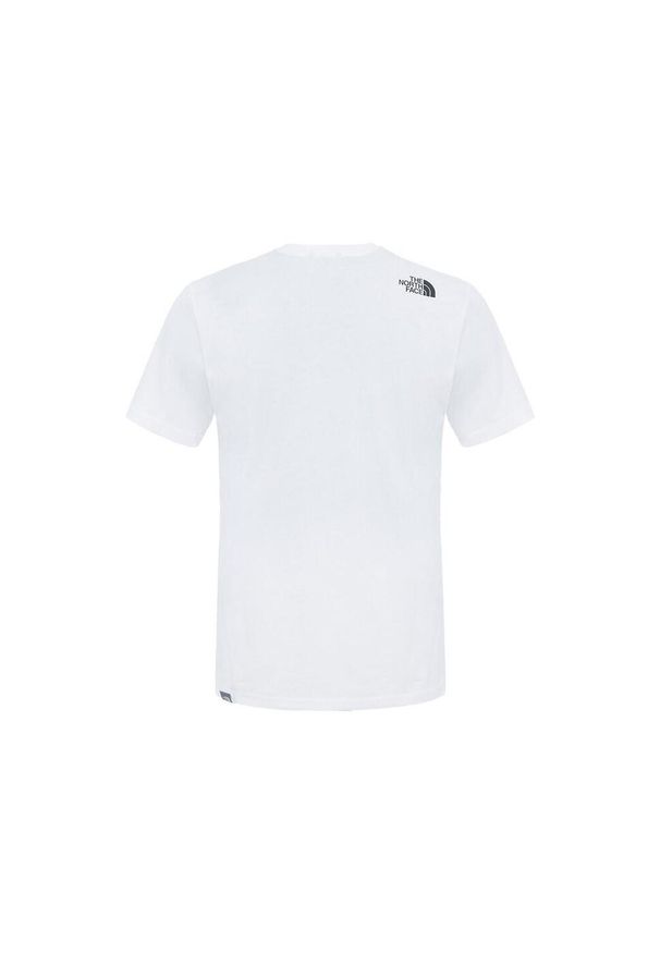 Koszulka The North Face M Simple Dome Tee męska. Kolor: biały