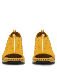 Rieker Sandały V59B5-68 Żółty. Kolor: żółty #7