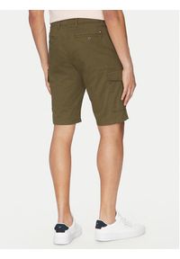 TOMMY HILFIGER - Tommy Hilfiger Szorty materiałowe John MW0MW31244 Khaki Regular Fit. Kolor: brązowy. Materiał: bawełna #5