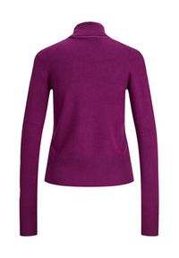JJXX Golf 12201875 Fioletowy Regular Fit. Typ kołnierza: golf. Kolor: fioletowy. Materiał: wiskoza #7