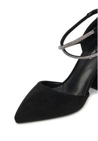 DeeZee Czółenka BG-88416-1 Czarny. Kolor: czarny. Materiał: materiał #5