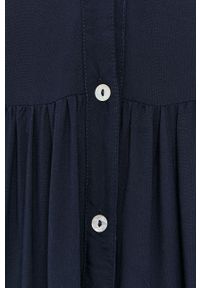 Haily's Sukienka kolor granatowy mini rozkloszowana. Kolor: niebieski. Materiał: tkanina. Wzór: gładki. Typ sukienki: rozkloszowane. Długość: mini #3