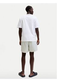 Jack & Jones T-Shirt Gradient Print 12288094 Biały Regular Fit. Kolor: biały. Materiał: bawełna. Wzór: nadruk, gradientowy #4