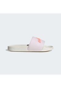 Adidas - adilette Shower Slides. Kolor: biały, czerwony, różowy, wielokolorowy. Styl: sportowy