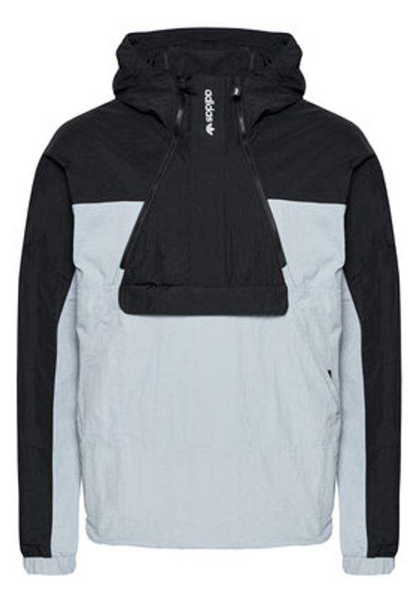 Adidas - adidas Kurtka anorak Adventure Mishmash Blocked GN2329 Czarny Regular Fit. Kolor: czarny. Materiał: syntetyk