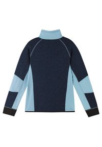 Bluza polarowa dla dziewczynki Reima Laskien. Kolor: wielokolorowy, niebieski, szary. Materiał: polar