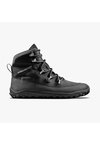 Buty turystyczne damskie Vivobarefoot Tracker Textile AT. Kolor: czarny. Styl: sportowy