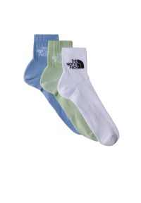 Skarpetki unisex The North Face Multi Sport Cush Quarter 0A882G0OD1 - multikolor. Kolor: wielokolorowy. Materiał: poliester, poliamid, materiał, elastan #1