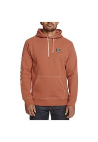 Bluza sportowa męska Quiksilver The Original. Kolor: pomarańczowy. Materiał: bawełna