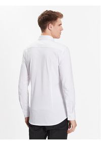 Hugo Koszula 50479394 Biały Slim Fit. Kolor: biały. Materiał: bawełna #3