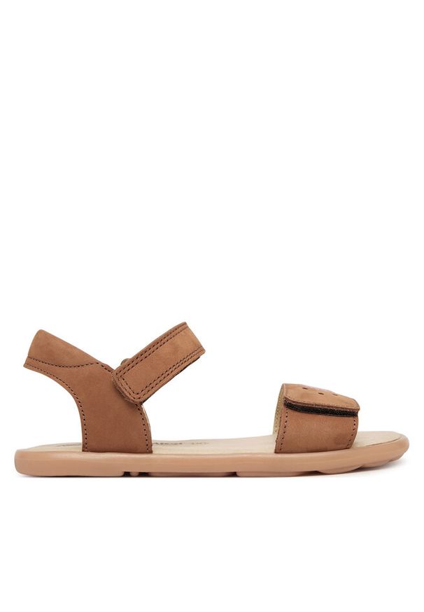 Sandały Primigi. Kolor: brązowy