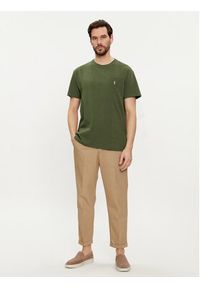 Polo Ralph Lauren T-Shirt 710704248228 Zielony Classic Fit. Typ kołnierza: polo. Kolor: zielony. Materiał: bawełna