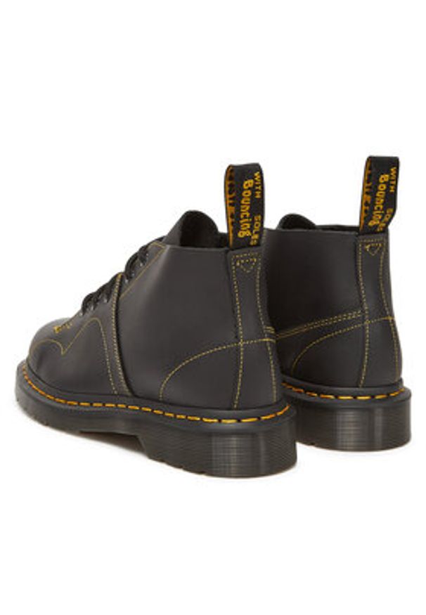 Dr. Martens Trapery Church Monkey Boot DM41089001 Czarny. Kolor: czarny. Materiał: skóra