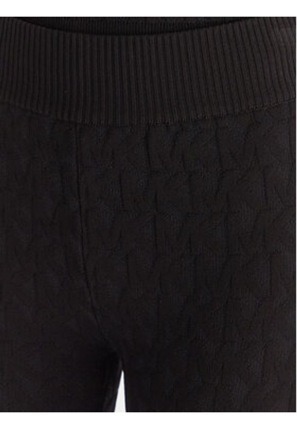 MICHAEL Michael Kors Legginsy MF530W7JWV Czarny Slim Fit. Kolor: czarny. Materiał: syntetyk