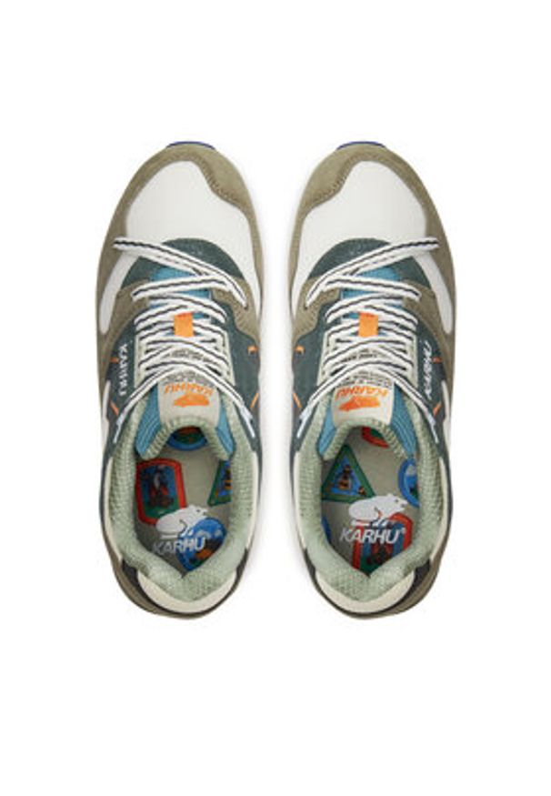 Karhu Sneakersy Synchron Classic F802675 Zielony. Kolor: zielony. Materiał: materiał
