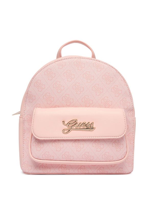 Guess Plecak J6YZ03 W2508 Różowy jasny. Kolor: różowy. Materiał: skóra