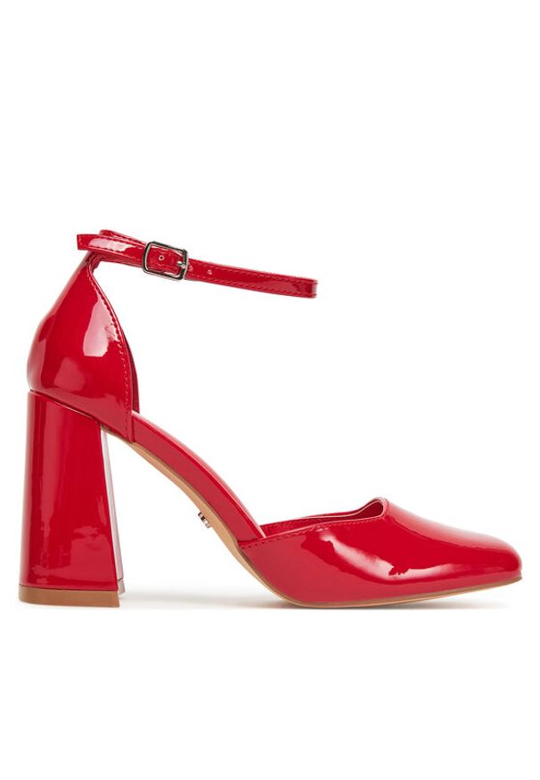 DeeZee Czółenka LWRK321-1 Czerwony. Kolor: czerwony. Materiał: skóra