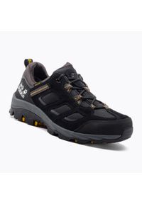 Buty trekkingowe męskie Jack Wolfskin Vojo 3 Texapore czarne. Kolor: żółty, wielokolorowy, czarny