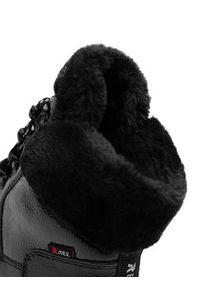 Rieker Revolution Lifestyle Trzewiki W0063-01 Czarny. Kolor: czarny. Materiał: skóra, lakier #5