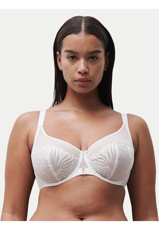 Chantelle Biustonosz z fiszbiną Legend C15YMU Écru. Materiał: syntetyk