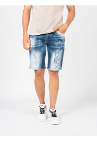 Xagon Man Szorty "MR164" | P2303 2UM R164 | Mężczyzna | Niebieski. Okazja: na co dzień. Kolor: niebieski. Materiał: bawełna, elastan. Styl: casual #6