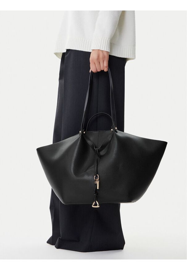 Aldo Torebka Marida 14143633 Czarny. Kolor: czarny. Materiał: skórzane
