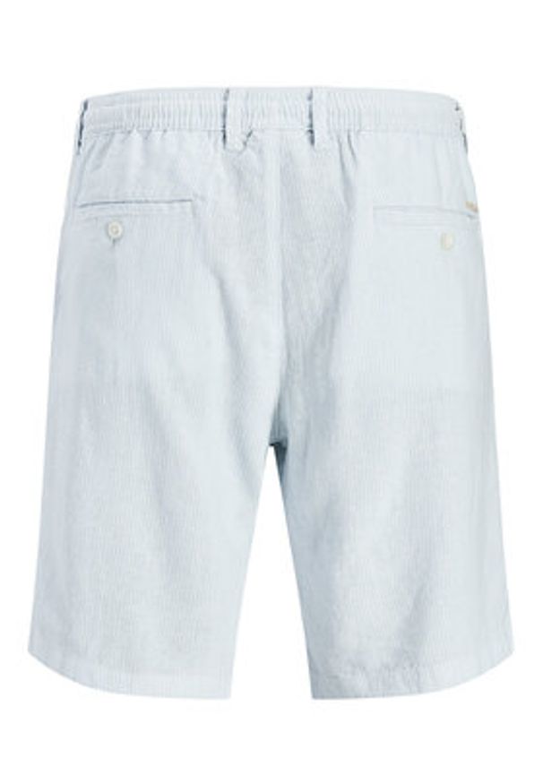 Jack & Jones Szorty materiałowe Tace Mykonos 12269376 Błękitny Slim Fit. Kolor: niebieski. Materiał: wiskoza