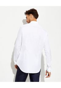 prada - PRADA - Bawełniana biała koszula. Kolor: biały. Materiał: bawełna. Styl: klasyczny #6