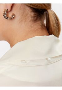 BOSS Bluzka 50483312 Écru Relaxed Fit. Materiał: jedwab #3