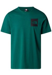 The North Face T-Shirt SS Fine NF0A8A6M Zielony Regular Fit. Kolor: zielony. Materiał: bawełna, syntetyk #6