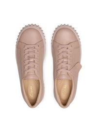 Clarks Sneakersy Mayhill Walk 26181209 Różowy. Kolor: różowy. Materiał: skóra #4
