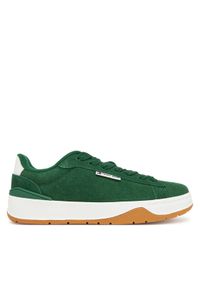 Tommy Jeans Sneakersy Tjw Skate Sneaker EN0EN02737 Zielony. Kolor: zielony. Materiał: zamsz, skóra. Sport: skateboard