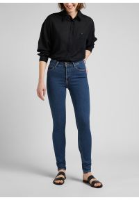 Lee - LEE DAMSKIE SPODNIE JEANSOWE LEE FOREVERFIT CLEAN RILEY L32SOVWD 112145053 #4