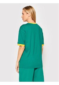 Champion T-Shirt Unisex STRANGER THINGS Hawkins 217756 Zielony Custom Fit. Kolor: zielony. Materiał: bawełna #5