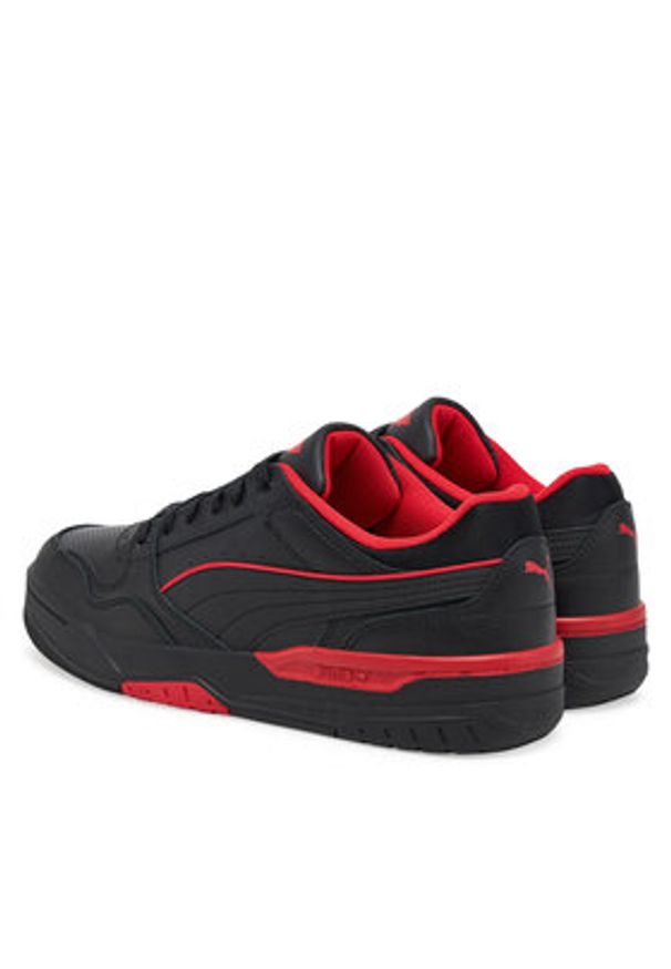 Puma Sneakersy Rebound Retro 400197 06 Czarny. Kolor: czarny. Materiał: skóra