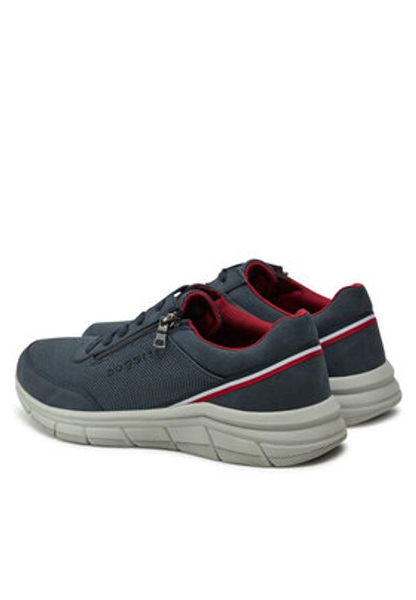 Bugatti Sneakersy 345-AFA14-5550 Granatowy. Kolor: niebieski. Materiał: materiał