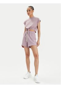 Champion Szorty sportowe E10009 Fioletowy Relaxed Fit. Kolor: fioletowy. Materiał: bawełna #3