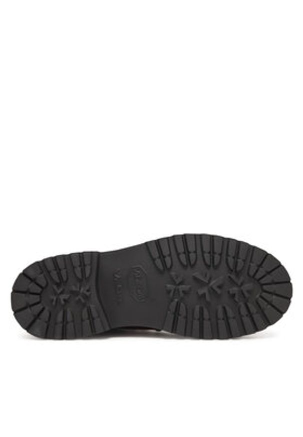 Fracap Trapery Magnifico M120 Bordowy. Kolor: czerwony. Materiał: skóra