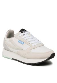 Sneakersy Fila Run Formation Wmn FFW0298.10005 Marshmallow. Kolor: beżowy. Materiał: skóra. Sport: bieganie #1