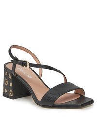 Pollini Sandały SA16116C1ITDP000 Czarny. Kolor: czarny. Materiał: skóra #2