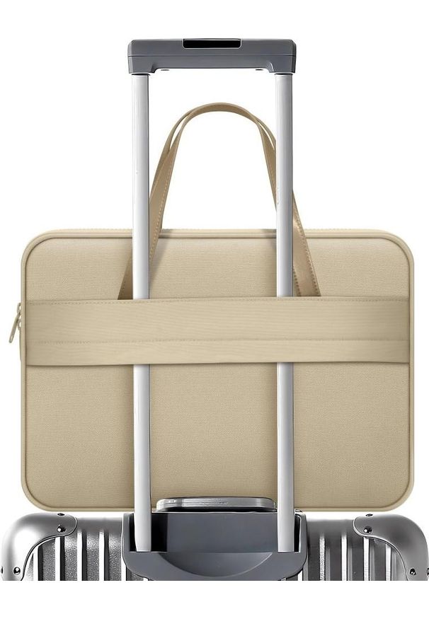 TECH-PROTECT - Torba Tech-Protect Carrying Bag Laptop 13-14 Desert Beige. Materiał: materiał. Styl: biznesowy, elegancki, casual