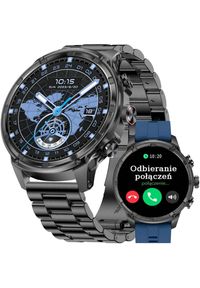 Smartwatch JG Smart SMARTWATCH męski GRAVITY POŁĄCZENIA SMS PULS POMIAR STRESU. Rodzaj zegarka: smartwatch #1
