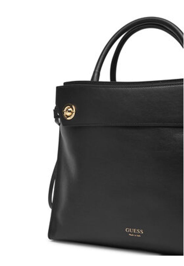 Guess Torebka HWBIAA L5117 Czarny. Kolor: czarny. Materiał: skórzane