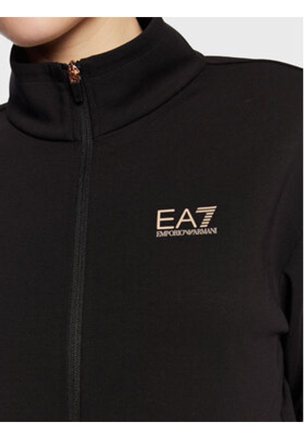 EA7 Emporio Armani Bluza 3RTM41 TJKWZ 1200 Czarny Regular Fit. Kolor: czarny. Materiał: syntetyk