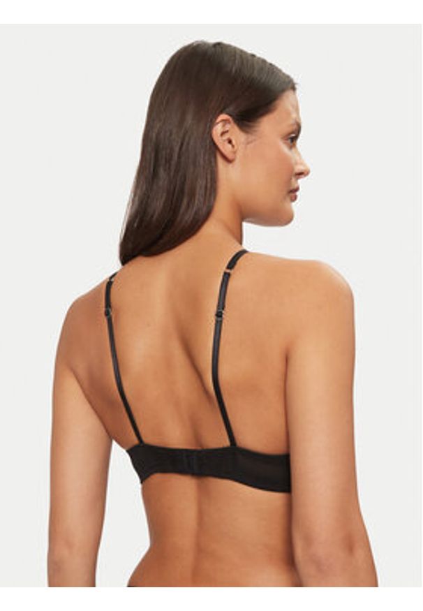 Hunkemöller Biustonosz z fiszbiną Vera 206278 Czarny. Kolor: czarny. Materiał: syntetyk