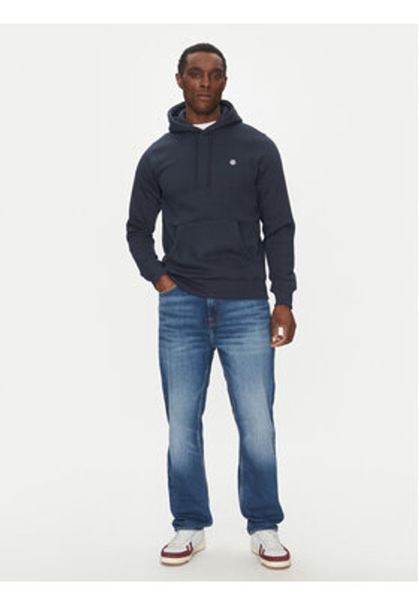 Element Bluza ELYFT00198 Granatowy Regular Fit. Kolor: niebieski. Materiał: bawełna