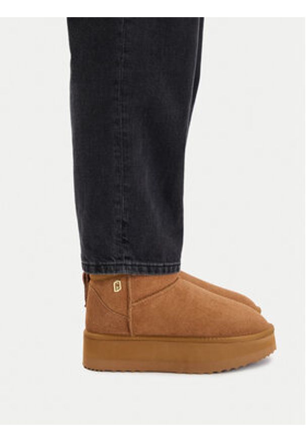 Liu Jo Śniegowce Jane 01 SA4051 PX002 Brązowy. Kolor: brązowy. Materiał: zamsz, skóra