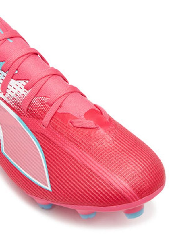 Puma Buty do piłki nożnej Ultra 6 Match Re-Charge Fg/Ag 108765 01 Różowy. Kolor: różowy. Materiał: syntetyk, materiał