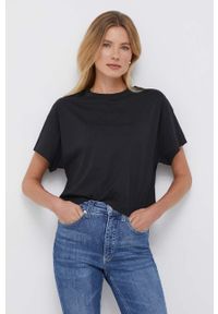 Calvin Klein Jeans t-shirt bawełniany kolor czarny. Kolor: czarny. Materiał: bawełna #1