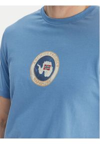 Napapijri T-Shirt S-Phos NP0A4G5A Niebieski Relaxed Fit. Kolor: niebieski. Materiał: bawełna #5